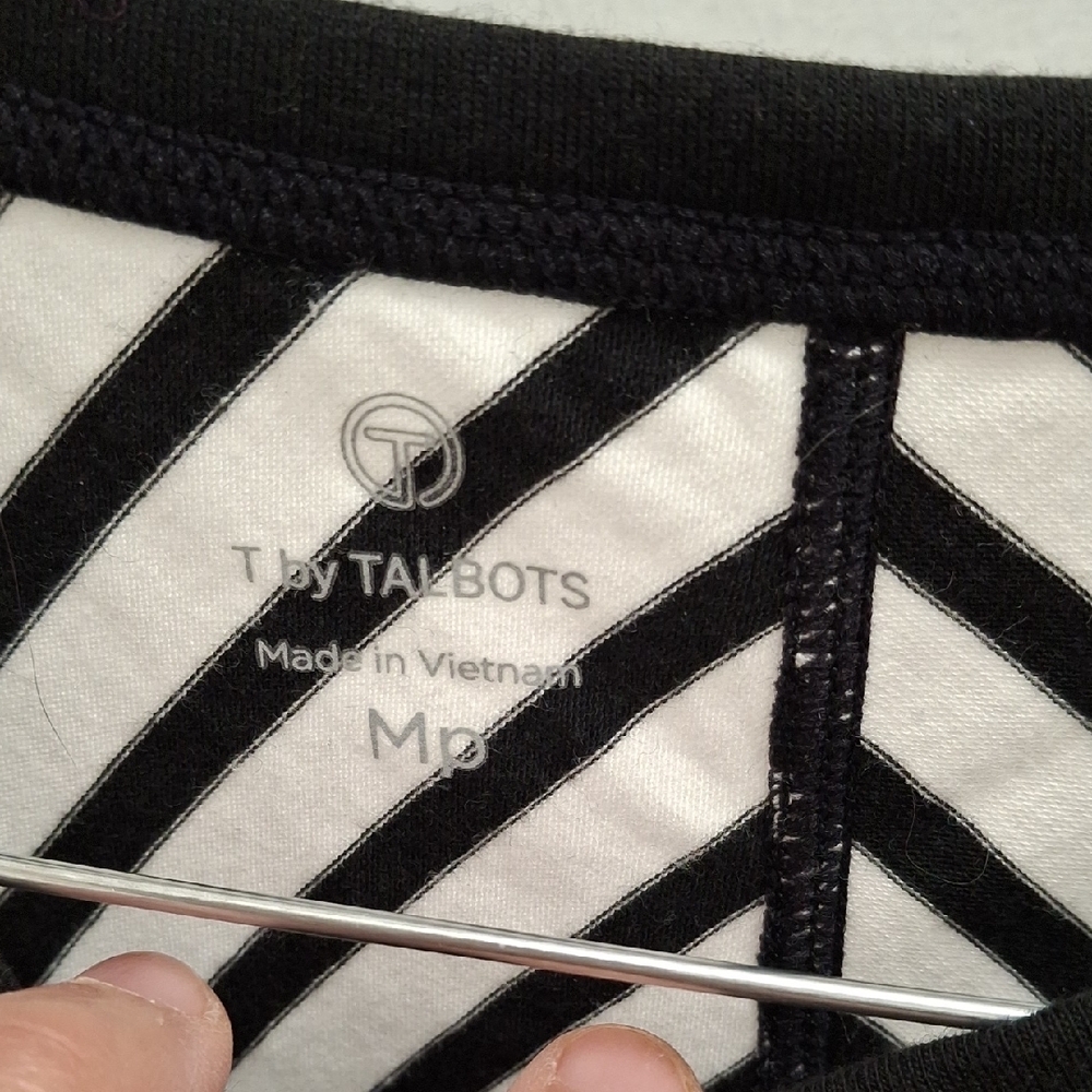 NWT-Striped Short Sleeve Tee - Picture 3 of 7